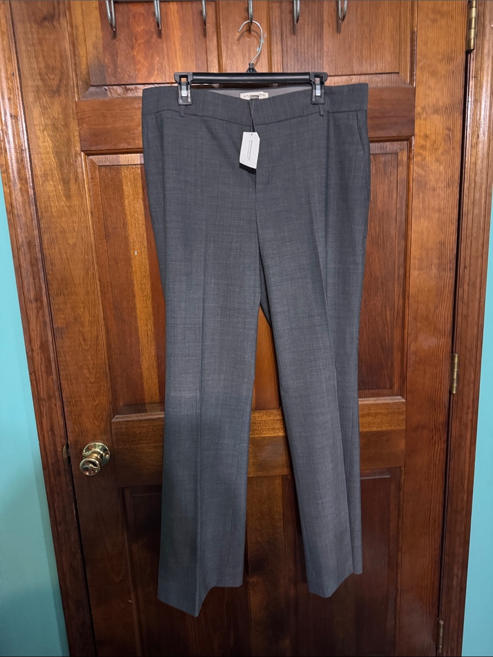 Banana Republic Gray Women's Martin Fit Pants